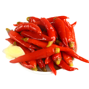 川龙老坛陈泡朝天椒桶装商用泡红米椒四川正宗新鲜泡辣椒23kg泡椒