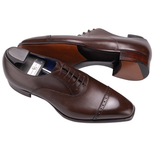 Sq Deco楦 英国Gaziano&Girling固特异皮鞋 棕色牛津鞋 Cambridge