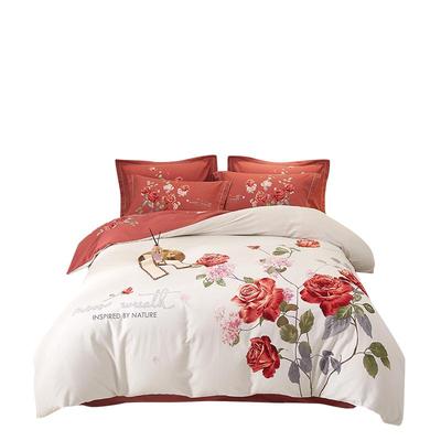 100%纯棉四件套，亲肤柔软细腻