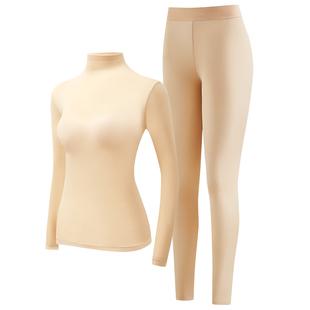 超薄肌底衣内衣女贴身高领修身无痕美体显瘦秋衣套装玻尿酸美肤衣