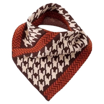 千格鸟三角围巾围脖保暖男女通用