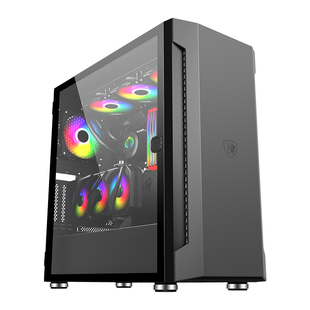 撒哈拉逆行者501电脑机箱台式机大玻璃侧透DIY电竞游戏EATX主机箱