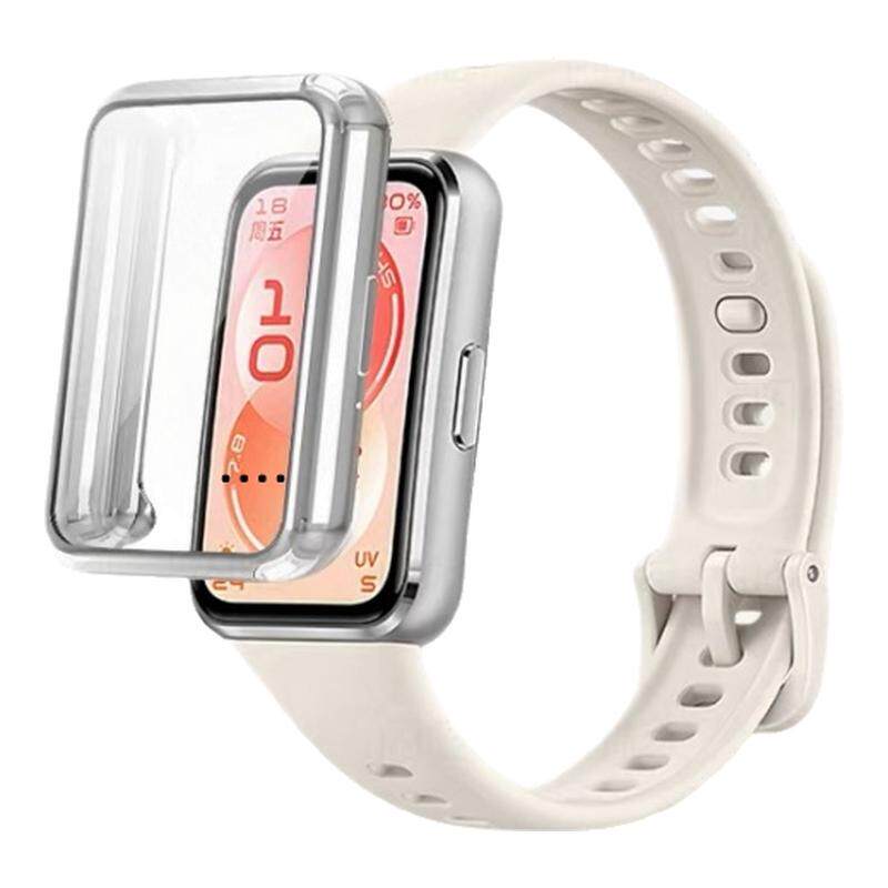 剑毅适用华为手环11保护壳huawei手环10手表壳新款防摔band手环11pro钢化壳膜一体全包软壳nfc版智能运动表
