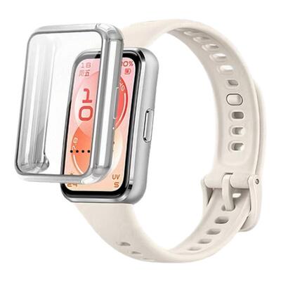 剑毅适用华为手环11保护壳huawei手环10手表壳新款防摔band手环11pro钢化壳膜一体全包软壳nfc版智能运动表壳