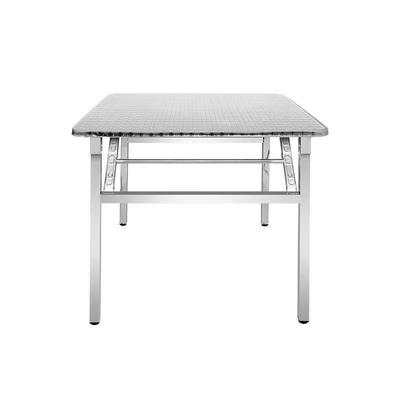 304不锈钢折叠方桌户外夜市折叠餐桌家用聚餐烤火桌打牌麻将桌