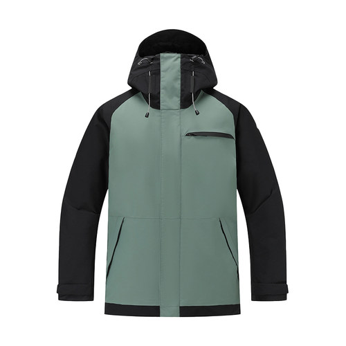 迪卡侬滑雪服男款雪服滑雪单板双板防水保暖外套夹棉OVW3