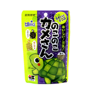 日本Hikari高够力的三色樱花善玉菌猪鼻下沉幼水龟粮饲料半水龟粮