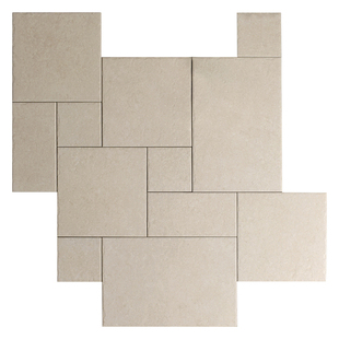 酒店民宿工装莱姆石古堡地砖阳台庭院防滑地砖客餐厅混拼仿古瓷砖