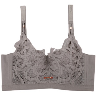 100%感觉百分百桑蚕丝薄款B杯内衣软钢圈舒适透气调整型文胸1498