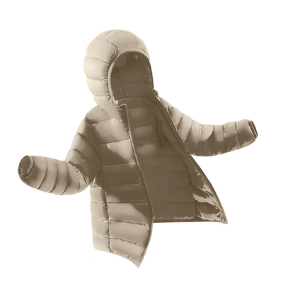 班尼路男童棉服秋冬棉袄连帽棉衣女童保暖冬季外套儿童轻薄羽绒服