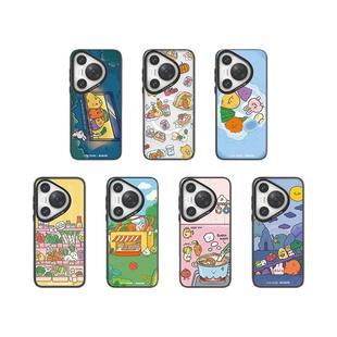 CASEBANGx艺术家肉酱咸咸圈联名菜菜系列出奇手机壳磁吸背盖适用华为Pura80/70/Pro/Pro+/Ultra/Mate80Pro
