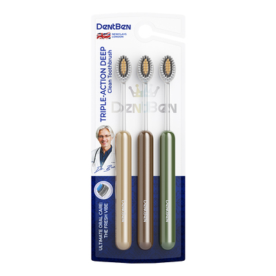 山姆同款英国品牌中硬毛凸面牙刷