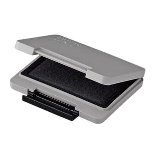 日本进口旗牌工业用印台金属用TAT系列工厂用STM印油RoHS认证不褪色大号塑胶印台可加印油印泥盒ATMN-2