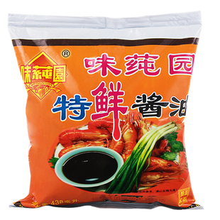 味莼园特鲜酱油袋装438mL贵州菜生抽家用酱油凉拌炒菜味莼园酱油