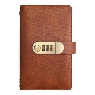 鳄鱼纹存钱夹钱册2025年新款存钱本大容量密码锁纸币收藏册存放袋