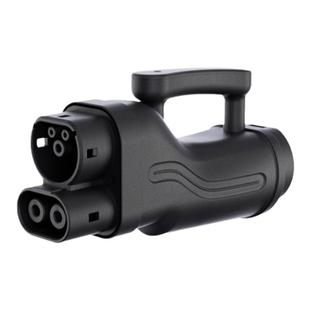 港澳车北上国标转欧标直流转接头250KW快充充电桩转换器GBT转CCS2