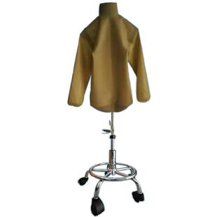 聪明人皮衣模特充气人模可移动式底座橡胶上光染色服装道具干洗店