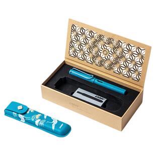 新年礼物凌美钢笔LAMY定制生日狩猎女士男学生宋代限定签字笔礼盒