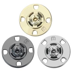 金属暗扣子母扣毛呢大衣隐形按扣羊绒毛衣摁扣扣子衣服圆形纽扣女