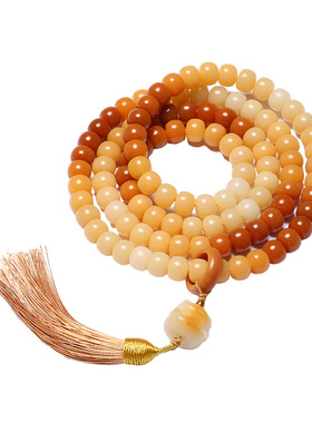 普陀山天然渐变菩提手持108颗