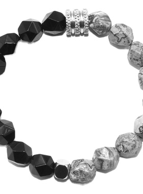 twoleaves小众切面虎眼石串珠