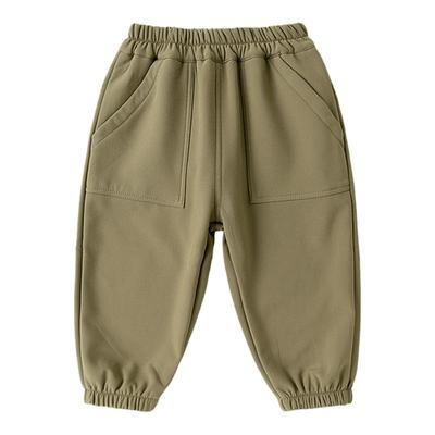 【户外机能裤】儿童裤子秋冬男童长裤女童加绒休闲裤冬季宝宝冬装