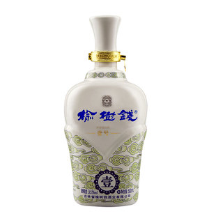 榆树钱酒典藏壹号36.8度浓香型东北纯粮食白酒送礼盒装吉林名酒