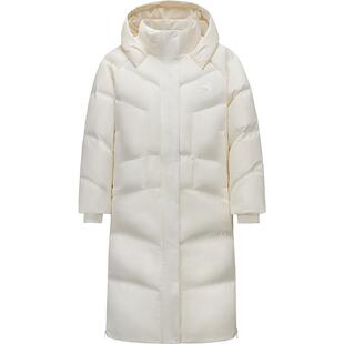 安踏六度芯羽绒服丨中长防泼水鸭绒外套女新款保暖棉服162618902