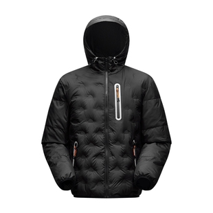 【檀健次同款】美力城鹅绒羽绒服轻薄修身短款显瘦外套男女同款