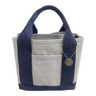 Rose Noire女士帆布托特包休闲简约手提包大容量便当包妈咪包手拎