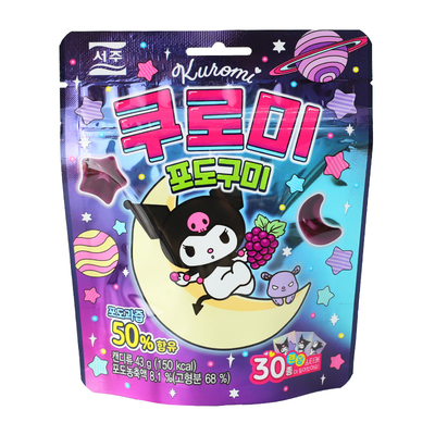 西洲库洛米葡萄味软糖解馋糖果