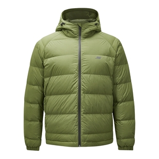 Skechers斯凯奇男夹克冬季保暖轻盈连帽羽绒服外套 P424M217/04TQ