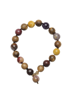 【现货】子休 25PS 乾坤多宝·坤·手链 沉香 红松石 DOUBLE BOO