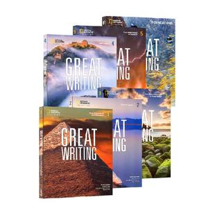 great writing 美国国家地理英语教材 原版书 greatwriting第五版
