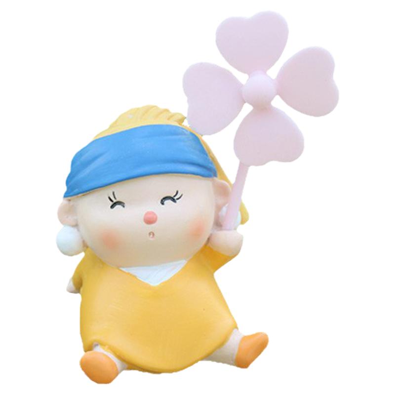 汽车车载戴珍珠耳环少女摆件手办梵高周边生日礼物送男女朋友闺蜜