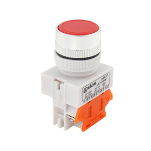 LAY37-10BN单边10BN Y090自复位01BN平头按钮开关 一常开或一常闭