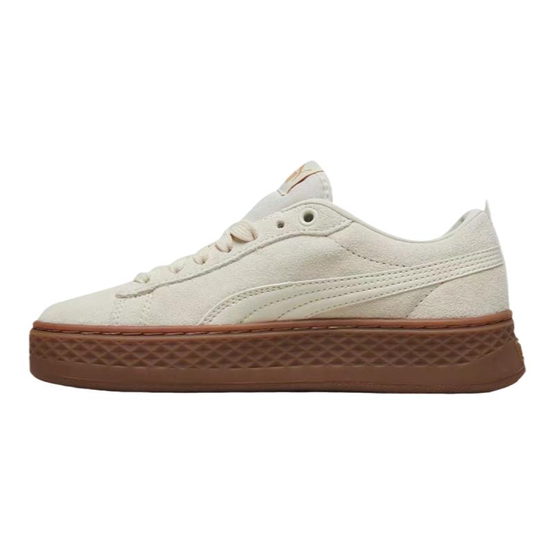 彪马PUMA Smash Platform 白粽 增高蕾哈娜厚底松糕女板鞋 366488
