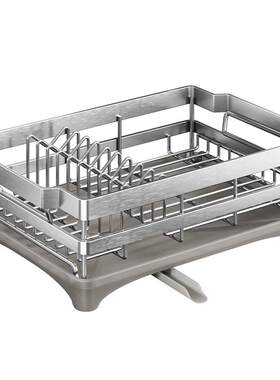 卡贝厨房304不锈钢收纳沥水架
