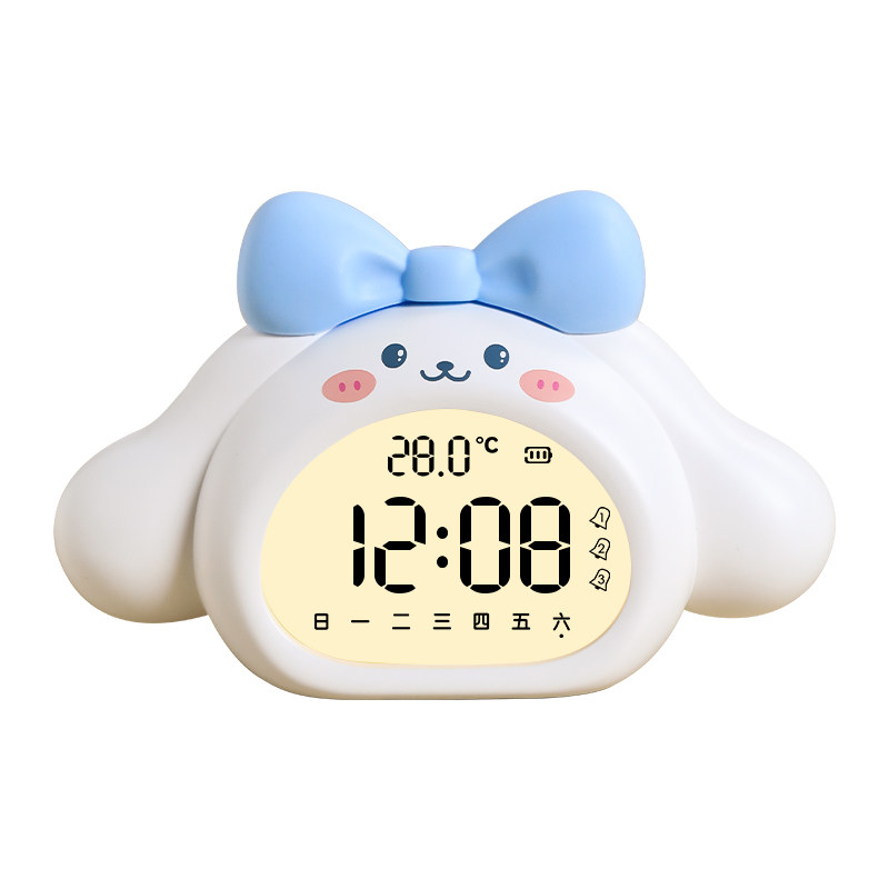 语音对话!智能儿童静音桌面闹钟