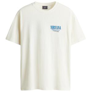 【Nirvana】HM男装女装T恤涅槃乐队宽松复古印花打底衫1225609
