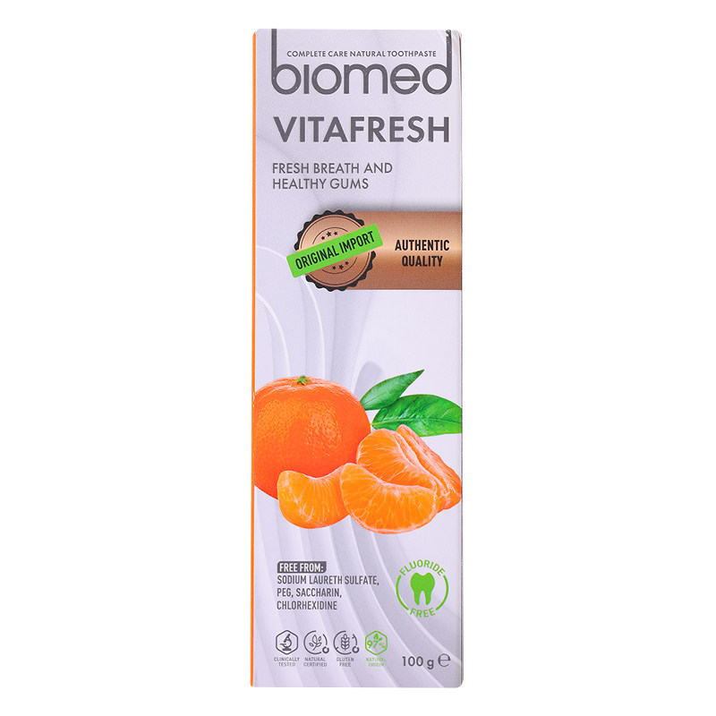 进口biomed不含氟成人孕妇牙膏