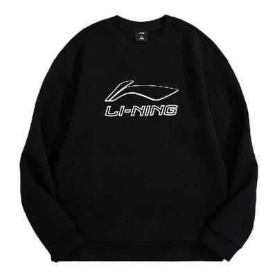李宁套头卫衣男2026春季薄绒外套