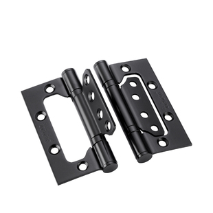 免开槽隐形门合页子母弹簧合页带闭门器自动关门铰链自闭木门折页