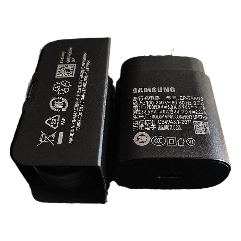三星25W原装充电器超级快充A54 A55 A56 S22 S23 S24 S25 Ultra W23 W24 W25手