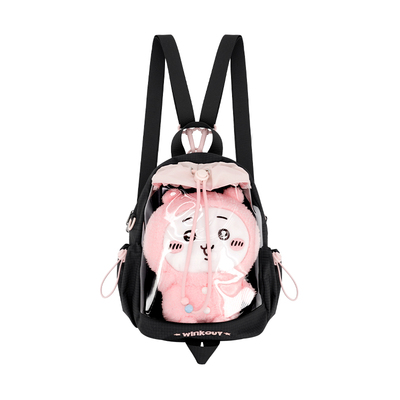 winkouv斜挎双肩10cm娃包痛包