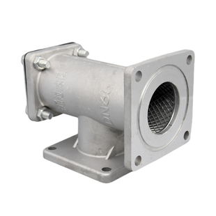 厂家直销洒水车油罐车铝合金三通过滤器总成过滤网滤网DN50DN65