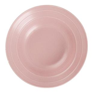 深盘子家用菜盘2026新款大号8英寸奶油风牛排盘沙拉盘意面深汤盘