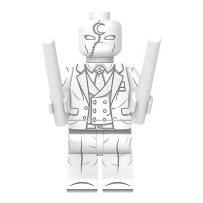 超级英雄儿童益智玩具月光骑士