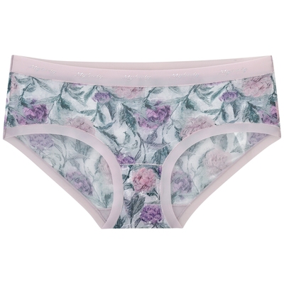 3件129|商场同款MYBODY25新款时尚字母烫印印花包臀抗菌女士内裤