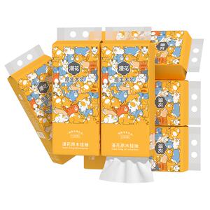 漫花13000张10提大包悬挂式抽纸纸巾整箱装餐巾纸家用实惠装厕纸